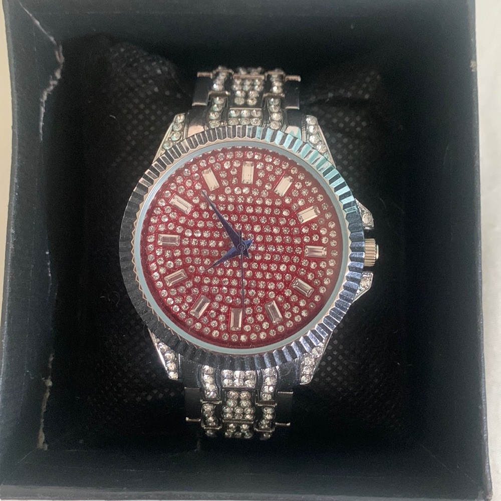 Men watch